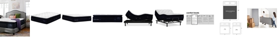Stearns & Foster Estate Cassatt 15" Luxury Firm Euro Pillow Top Mattress Set - King
